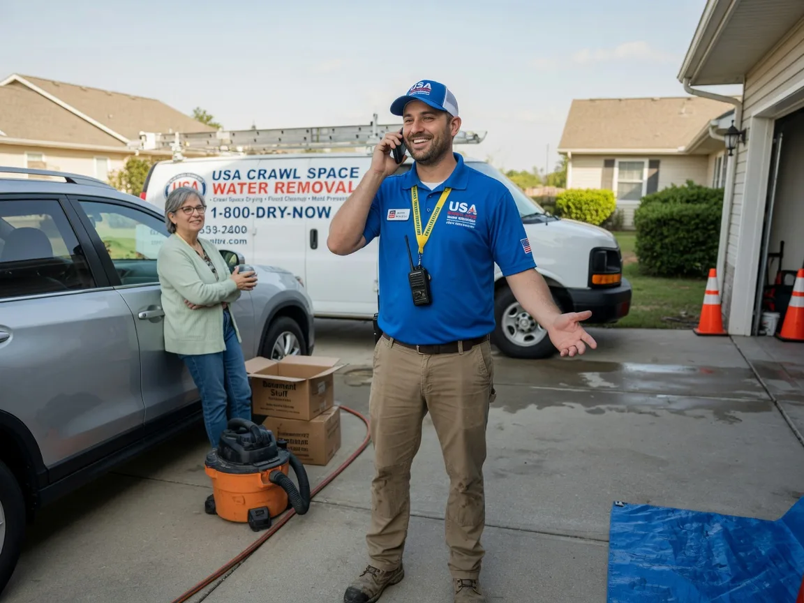Crawl Space Water Removal Middlebranch, OH FAQs